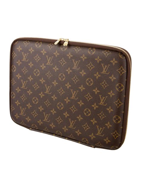 lv monogram pencil case|louis vuitton notebook case.